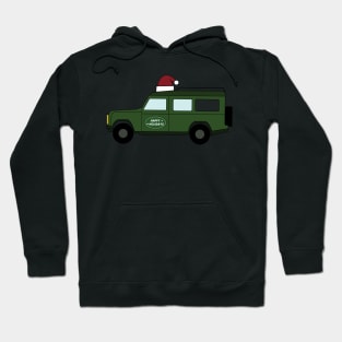 Happy Holidays 4x4 Off-Road Vehicle SUV Hoodie